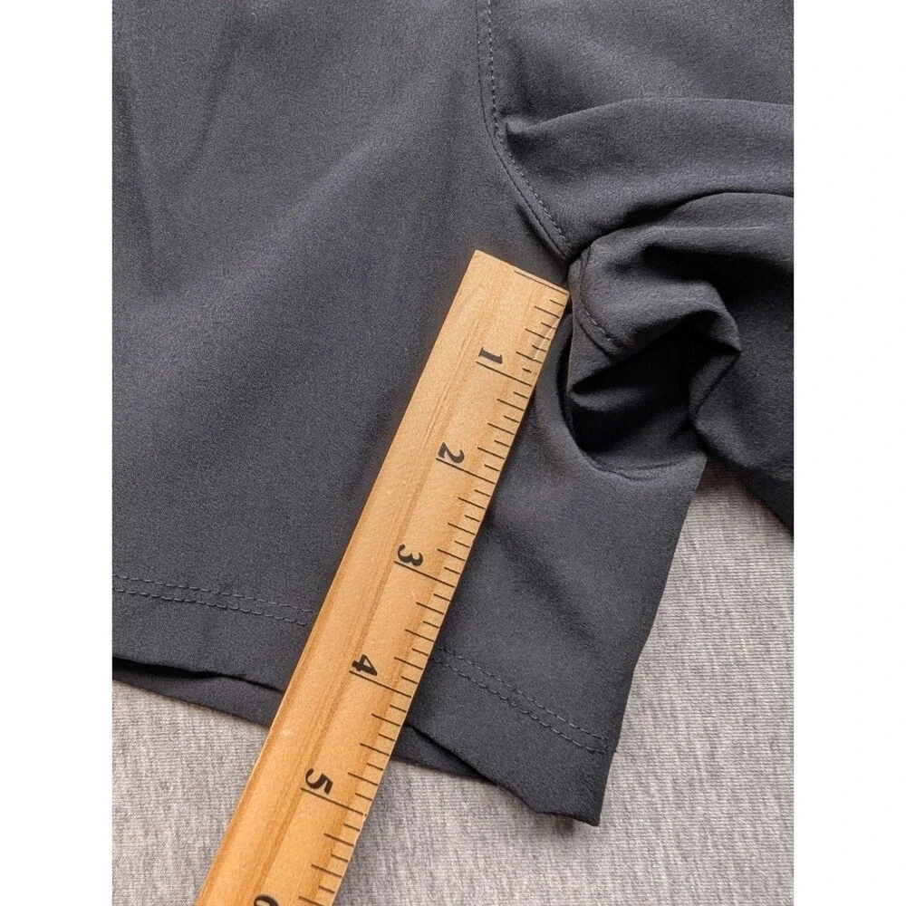 Columbia Men’s Shorts Solid black Size XL Nylon Snap Button